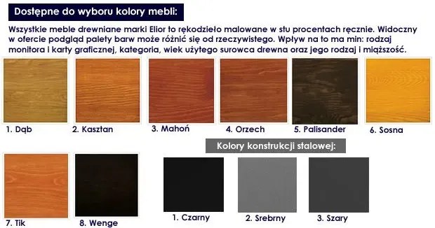 Drewniany stolik ogrodowy Caverno - 24 kolory