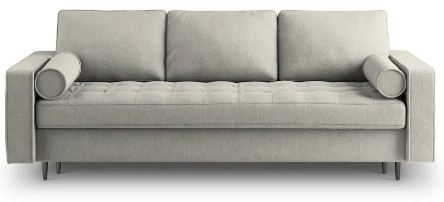 Jasnoszara rozkładana sofa Milo Casa Santo