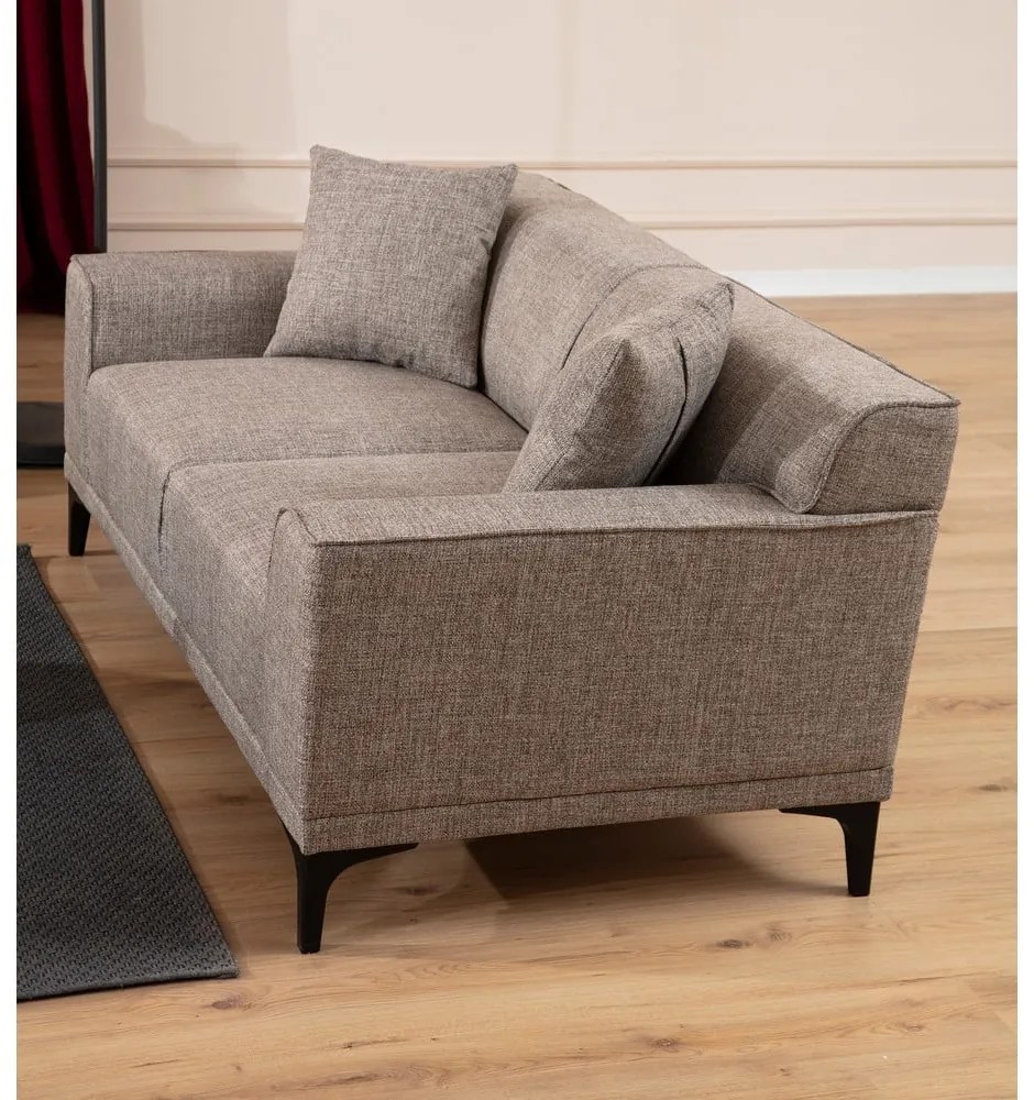 Jasnobrązowa sofa 212 cm Petra – Balcab Home