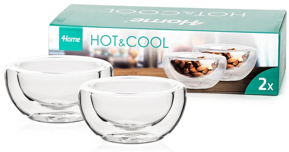 4Home Miska termiczna Hot&Cool, 220 ml, 2 szt.