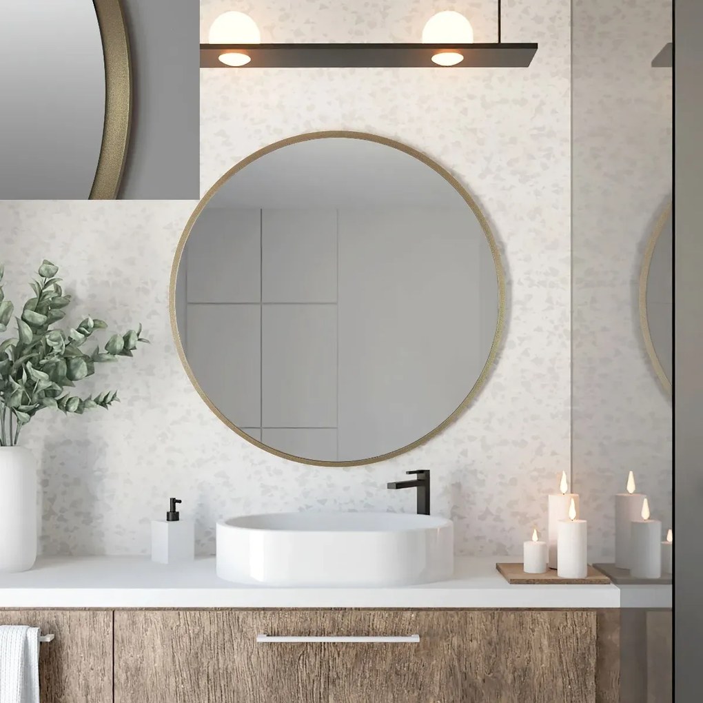 Lustro łazienkowe ZIRCON METALIC 90 BALTICA DESIGN