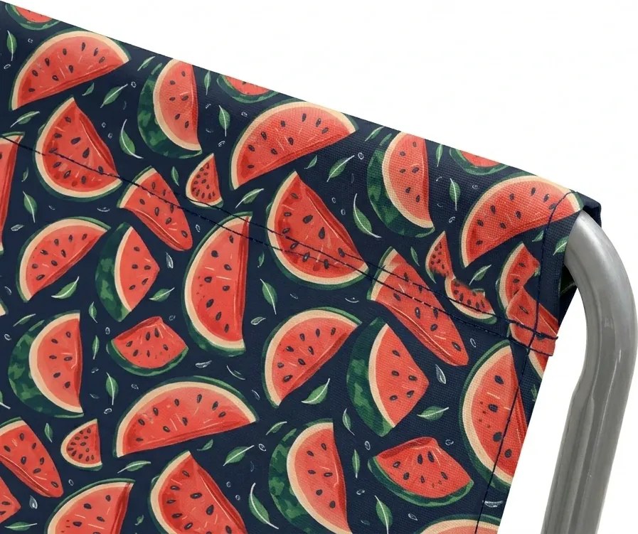 Składane leżak plażowy SAND MELON, kolorowe