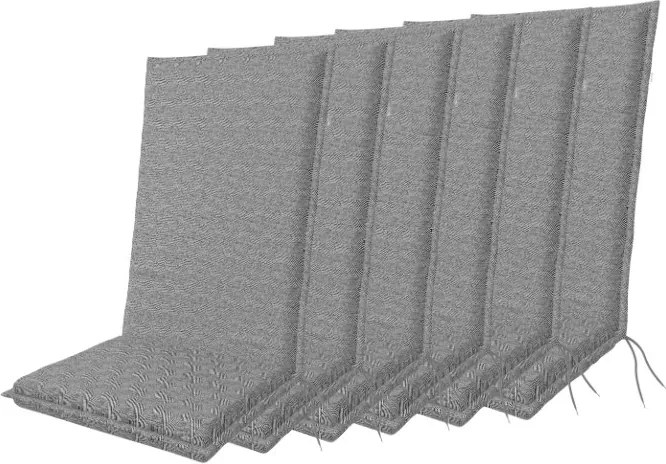 Doppler ART 4042 wysoki - set 6 szt. set 6 szt. poduszek na krzesło z wysokim oparciem