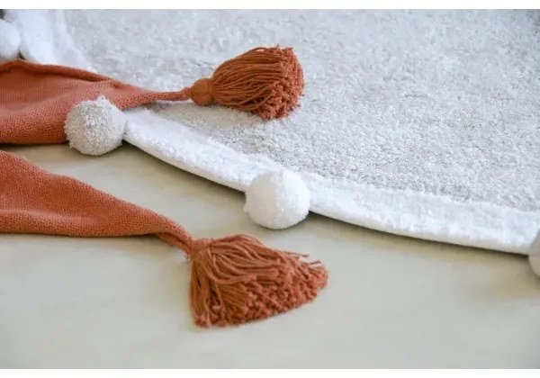 Dywan dziecięcy BUBBLY LIGHT GREY 120x120 szary LORENA CANALS