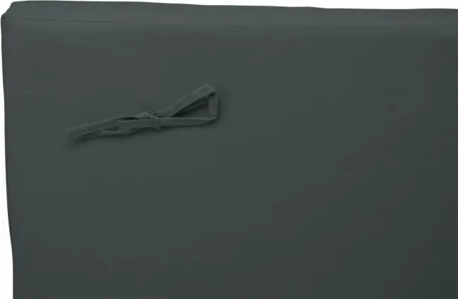 Zestaw 2x poduszek na leżaki Garth - antracyt