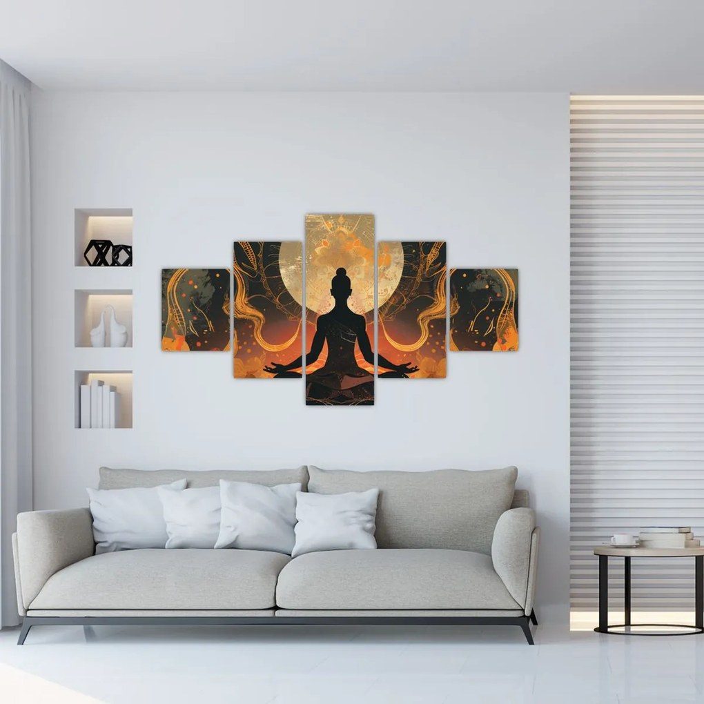 Obraz - Medytacja (125x70 cm)