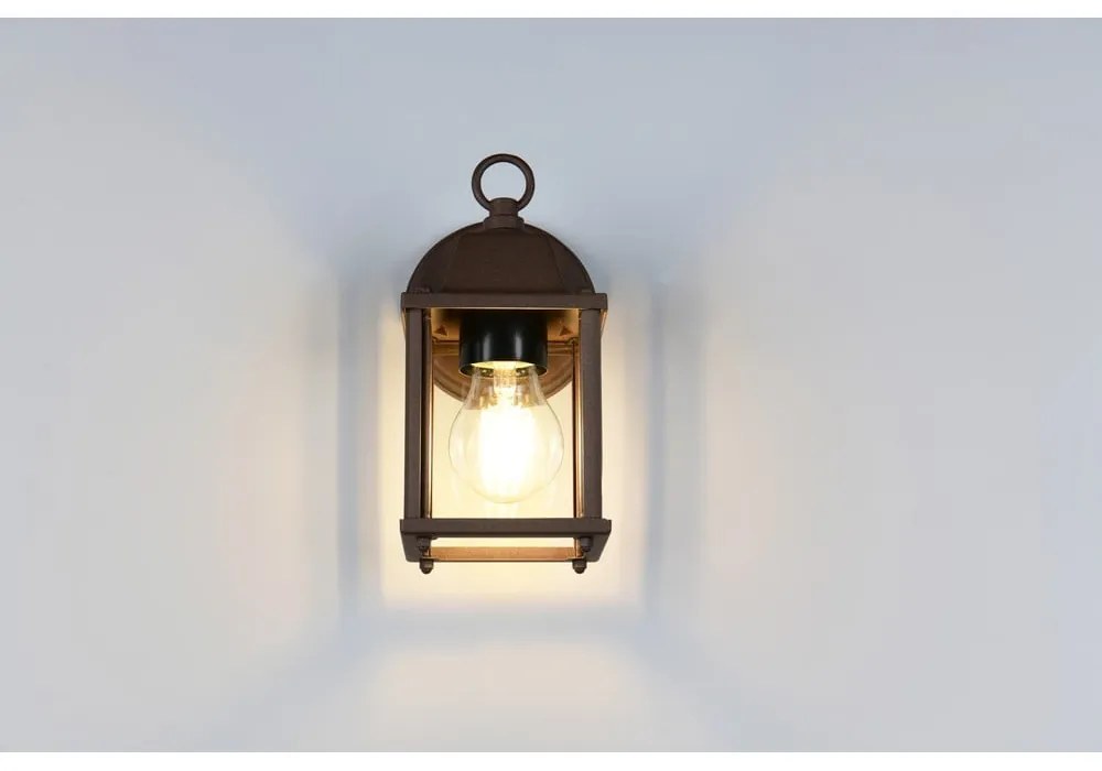 Zewnętrzna lampa ścienna (wysokość 22,5 cm) Mirande – Trio