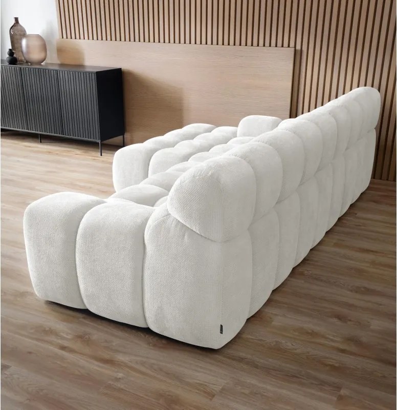 Narożnik CAMPILE S wolnostojący Lewostronny z Elektryczną Regulacją tkanina Eden 01 WERSAL