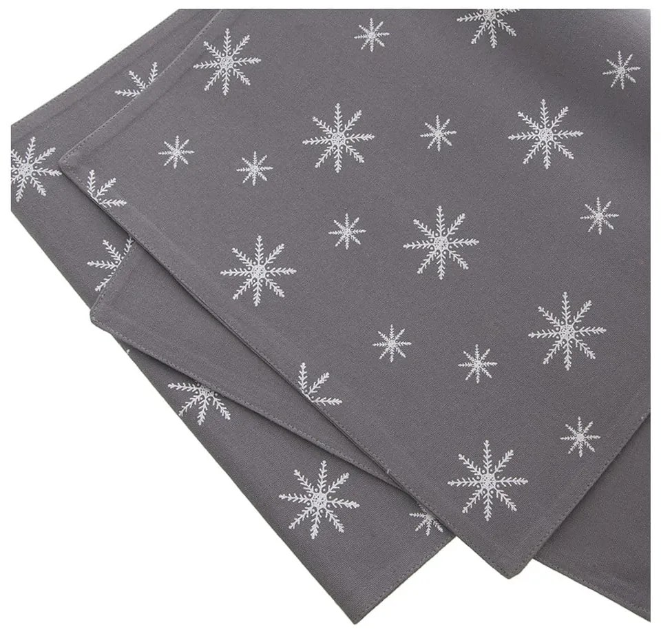 Bawełniany bieżnik ze świątecznym motywem 32x130 cm – Orion