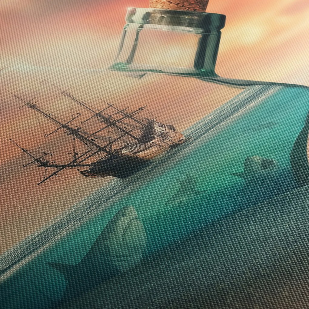 Obraz - Życie w butelce (125x70 cm)