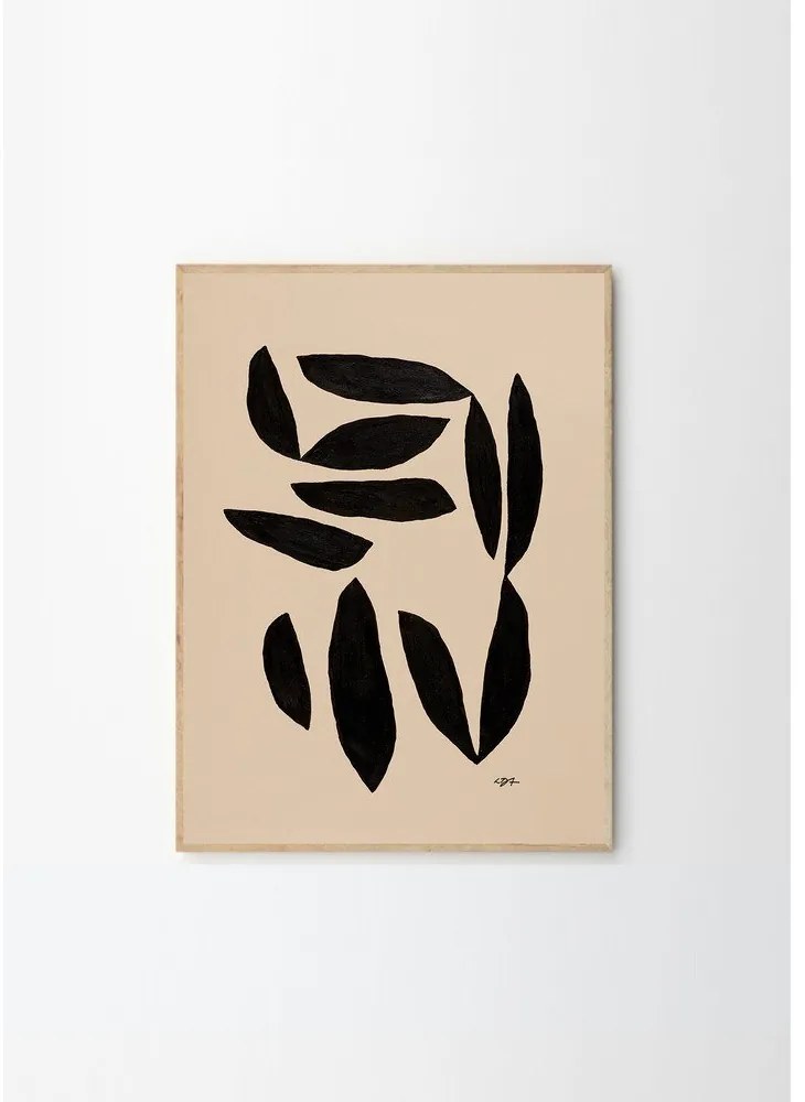 Plakat 50x70 cm In The Fall – Leise Dich Abrahamsen – The Poster Club