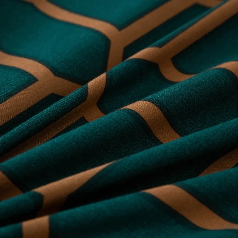 PrzytulneMieszkanie.pl PrzytulneMieszkanie.pl Pościel z mikroflanelu z mikrofibry KERNAL zielona Rozmiar pościeli: 70 x 90 cm | 140 x 200 cm