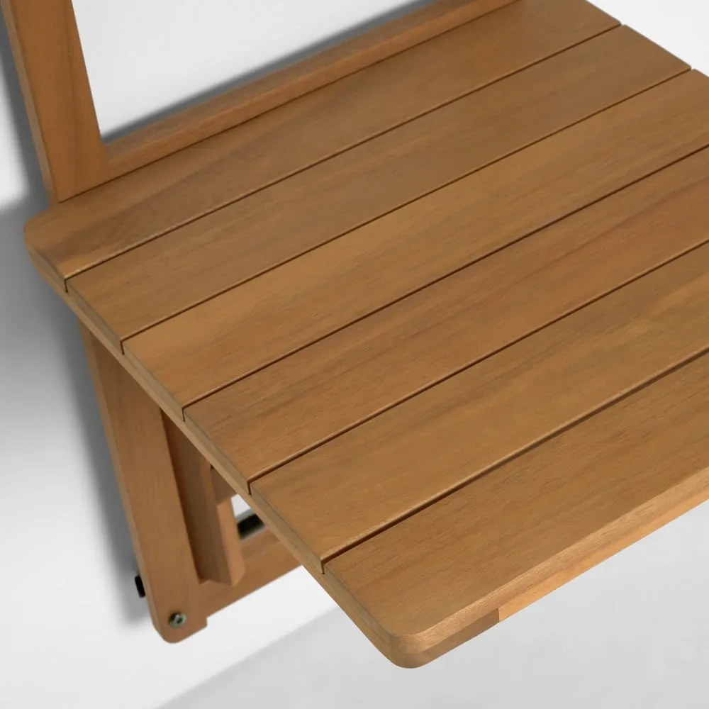 Wiszący stolik balkonowy z litego drewna 40x42 cm Amarilis – Kave Home