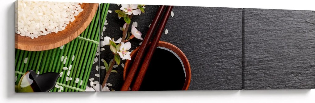 Obraz - Sushi (170x50 cm)