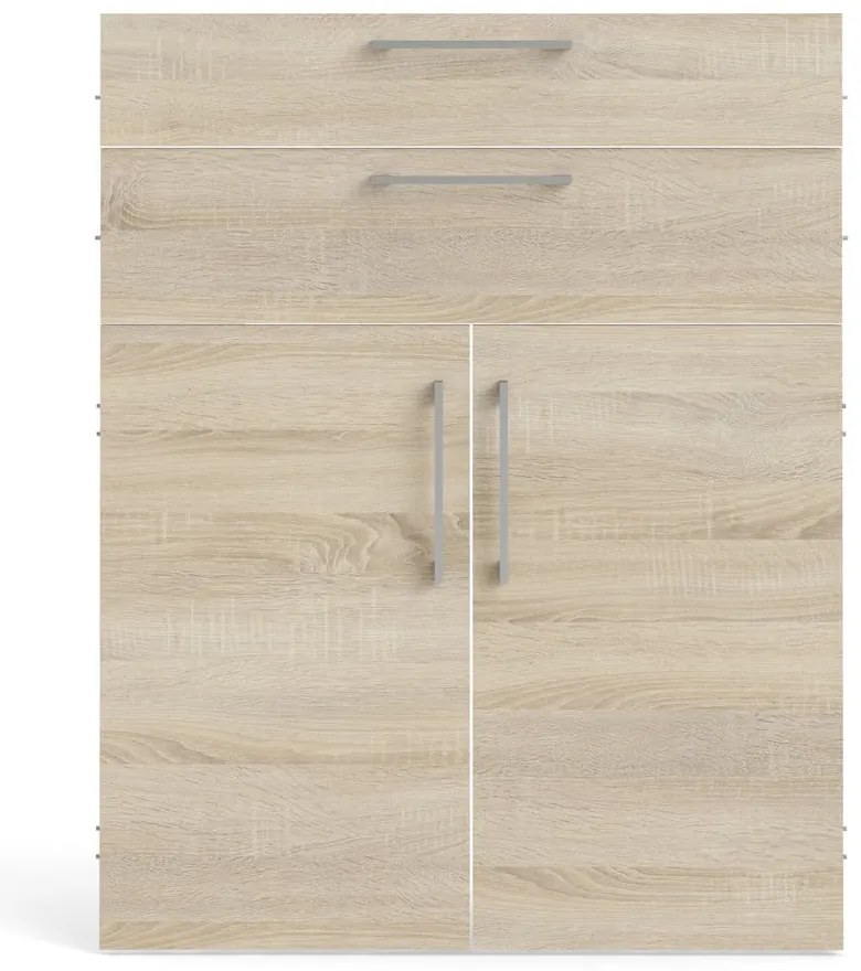 Element modułowych systemów półek w dekorze dębu 84x105 cm Prima – Tvilum