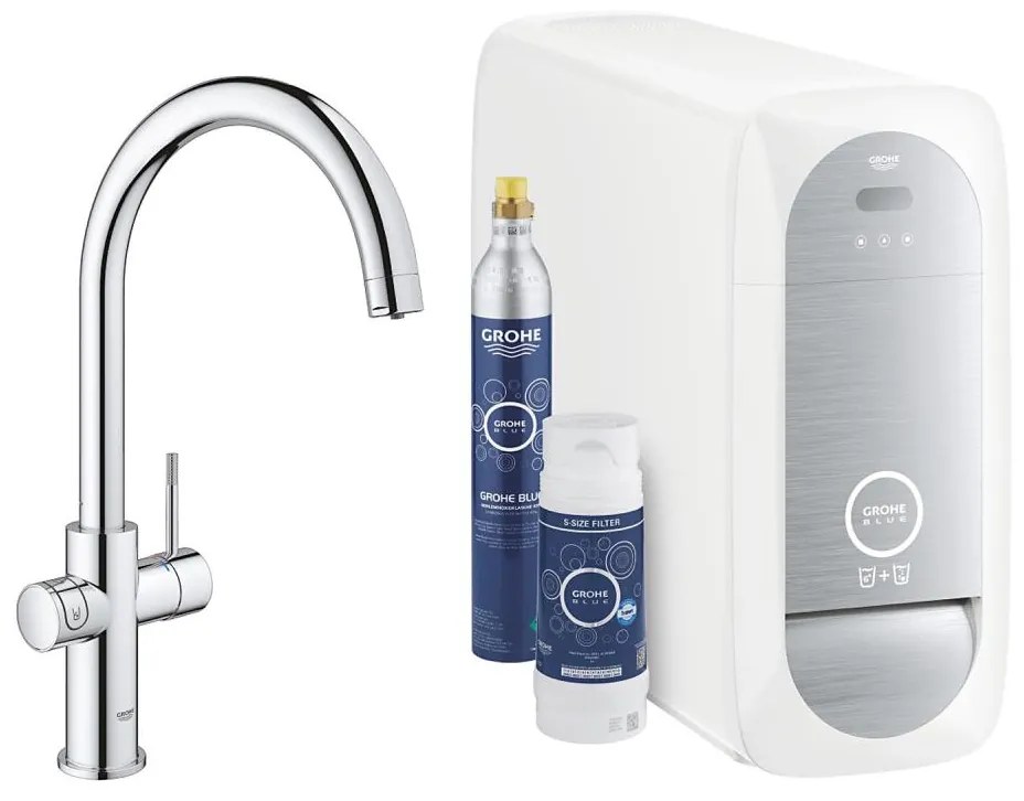 GROHE 31455001 - Bateria zlewozmywakowa BLUE HOME chrom błyszczący