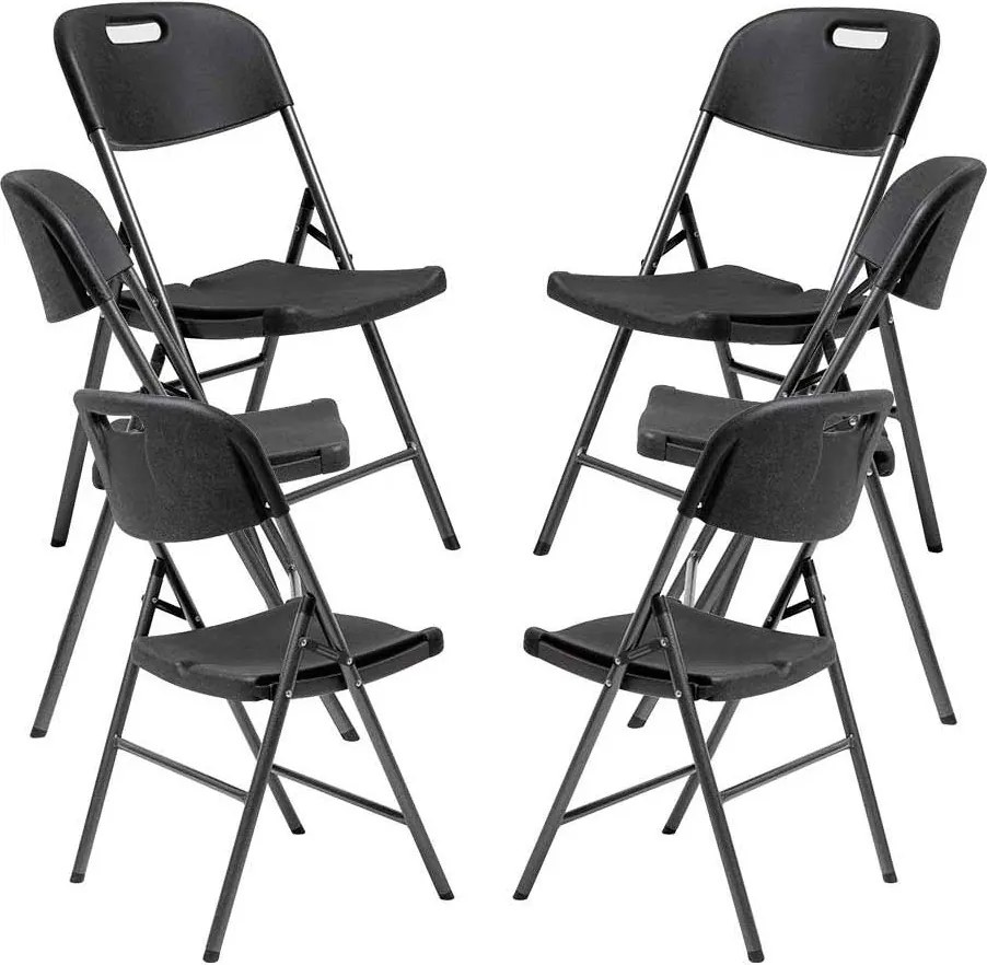 Zestaw 6 Krzese Resin