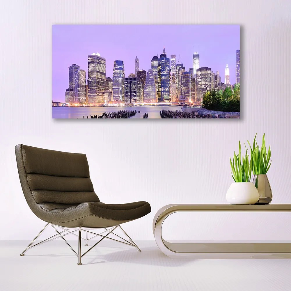 Obraz canvas Rytm Miejskiej Zabudowy