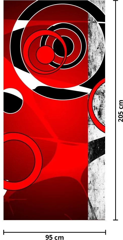 Fototapeta na drzwi - Abstrakcja (95x205cm)