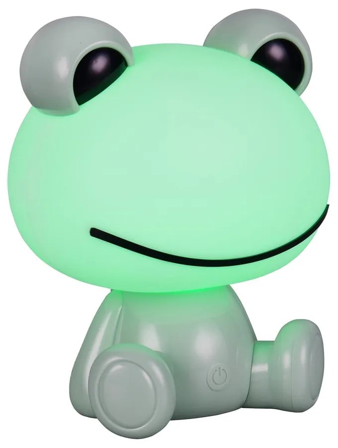 Zielona lampa dziecięca LED Hopper – Reality