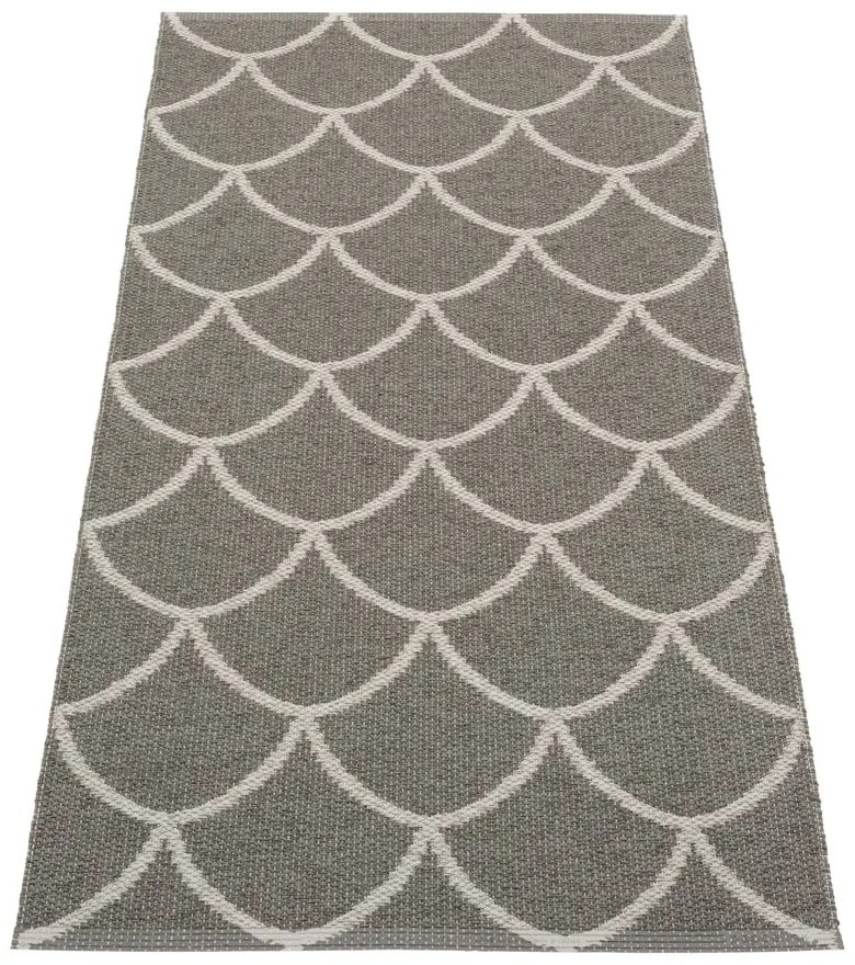 Szary chodnik odpowiedni na zewnątrz 70x150 cm Kotte Charcoal – Pappelina