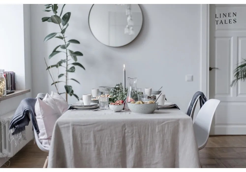 Lniany obrus Linen Tales Classic, 140x300 cm