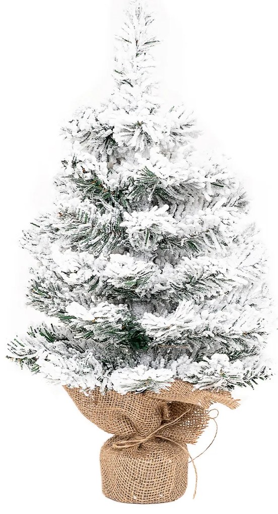 Choinka zaśnieżona w jucie Tiga, 50 cm, 50 cm