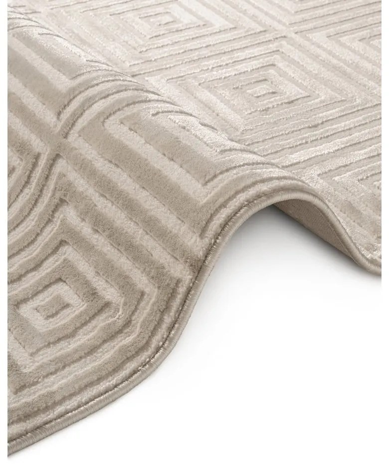 Beżowo-kremowy dywan 200x280 cm Perles Tourmaline – Elle Decoration