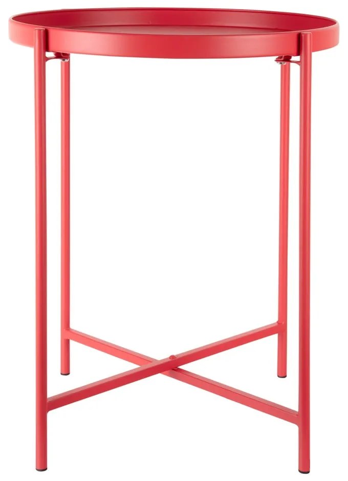 Metalowy okrągły stolik ø 40 cm Meseta – Leitmotiv