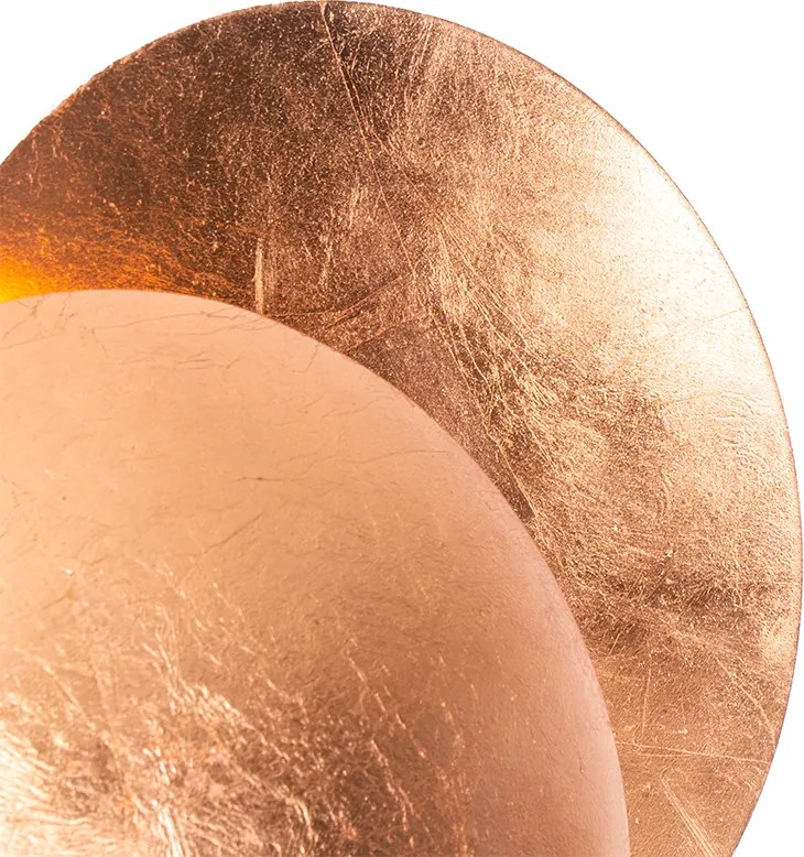 Nowoczesna lampa ścienna miedziana - Sunrise