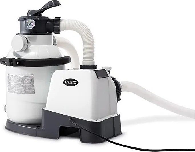 Pompa filtracyjna piaskowa 4m³/h Intex do basenu do 24m³ - łatwa w użyciu i minimalna konserwacja