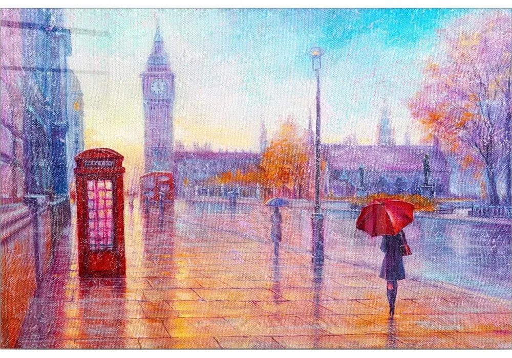 Szklany obraz 100x70 cm London – Wallity