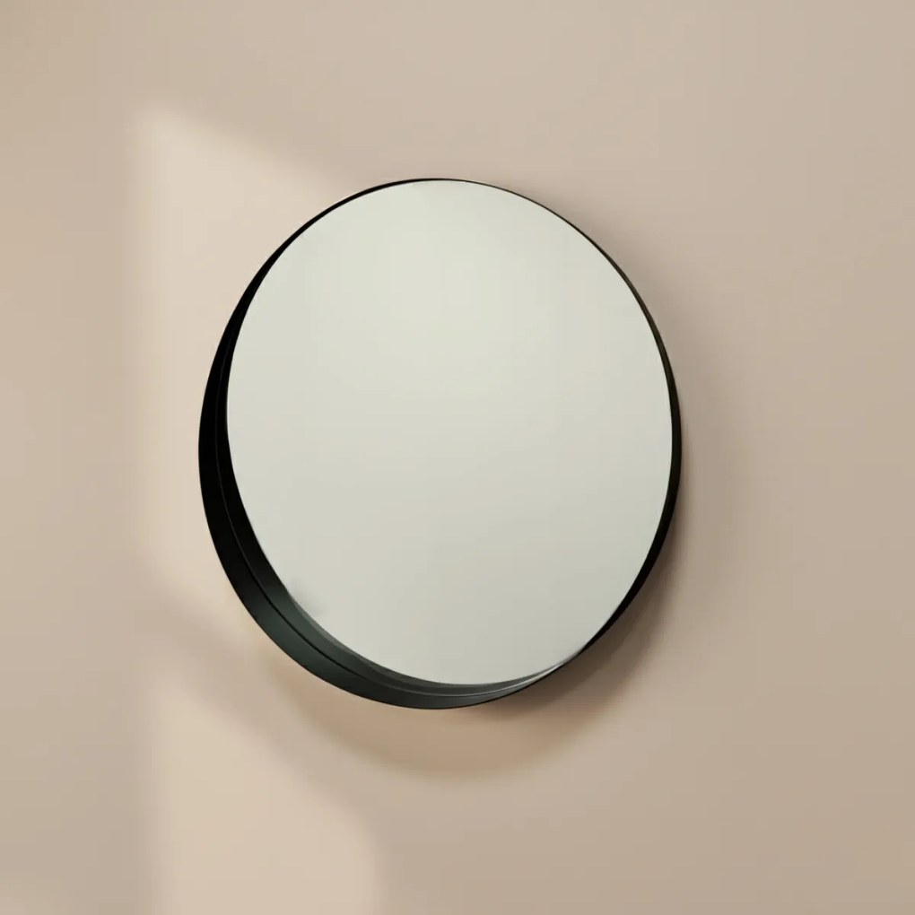 Okrągłe lustro ścienne SVEA, Ø 50 cm