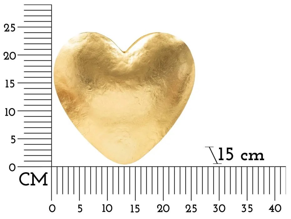 Kinkiet w kolorze złota Goldy Heart – Mauro Ferretti