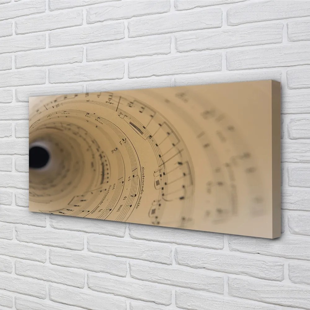 Zdjęcie na płótnie Rękopis Wielkiej Symfonii