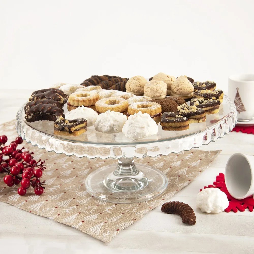 Szklana patera na ciasto – Orion