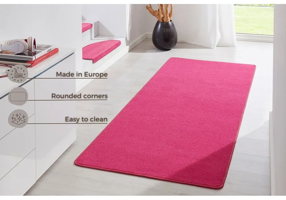 Różowy chodnik 80x200 cm Fancy – Hanse Home