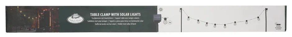 Solarna girlanda świetlna liczba żarówek 10 szt. długość 220 cm – Esschert Design