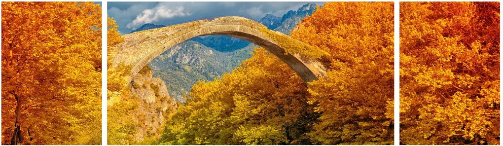 Obraz - Most Konitsa (170x50 cm)