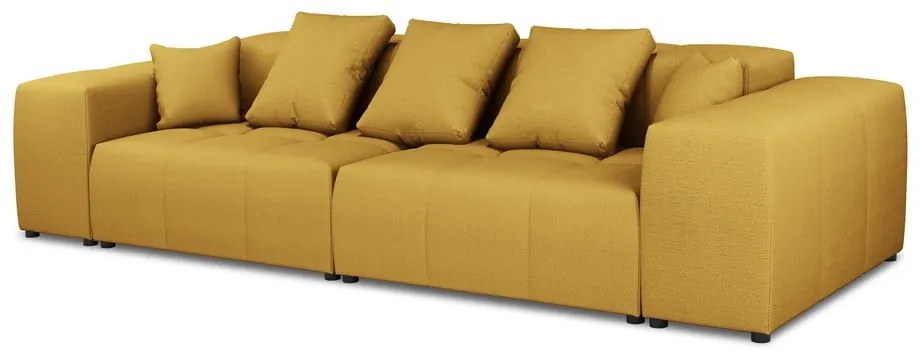 Żółta sofa 320 cm Rome – Cosmopolitan Design