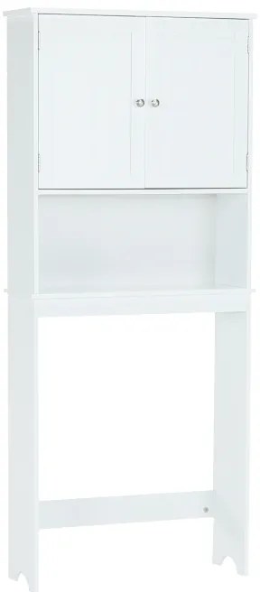 Biała szafka nad WC ATENE TYP 5