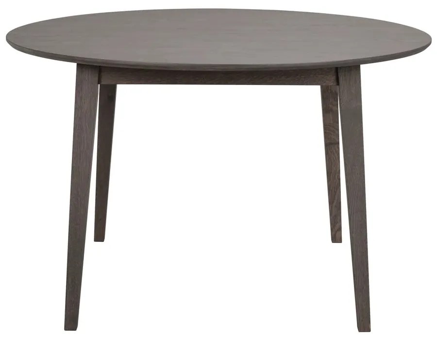 Okrągły rozkładany stół z litego drewna dębowego ø 120 cm Filippa – Rowico