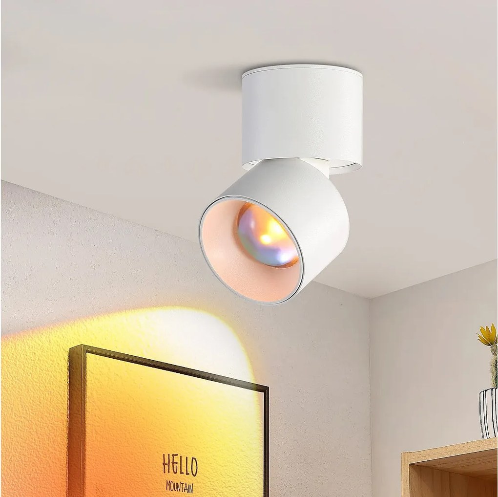 NETTLIFE Reflektor LED Lampa o zachodzie słońca 350° Obrotowa Nowoczesna sypialnia Kryty do salonu Schody Pokój dziecięcy Przedpokój Jadalnia