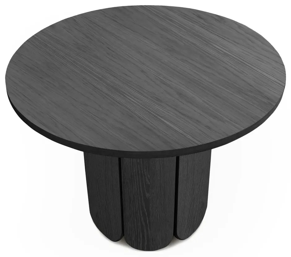 Okrągły stół w dekorze dębu ø 98 cm Soft – Woodman