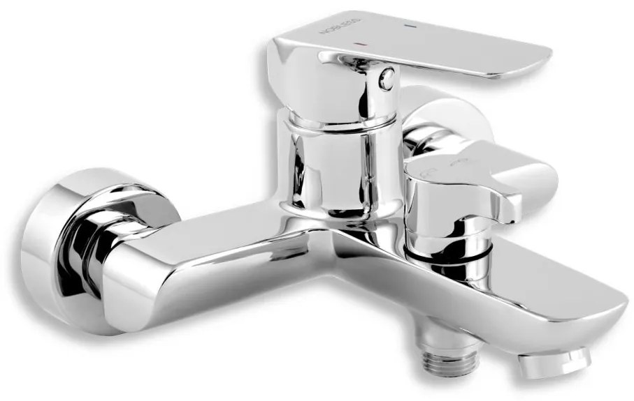 Novaservis - Bateria wannowa NOBLESS TINA, chrom błyszczący