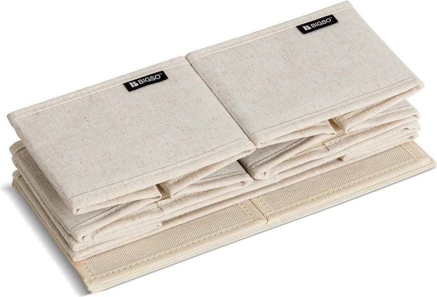 Tekstylne organizery do szuflady zestaw 3 szt. Soft Storage – Bigso