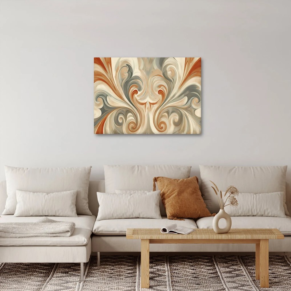 Obraz - Wiry w ziemistych barwach (70x50 cm)