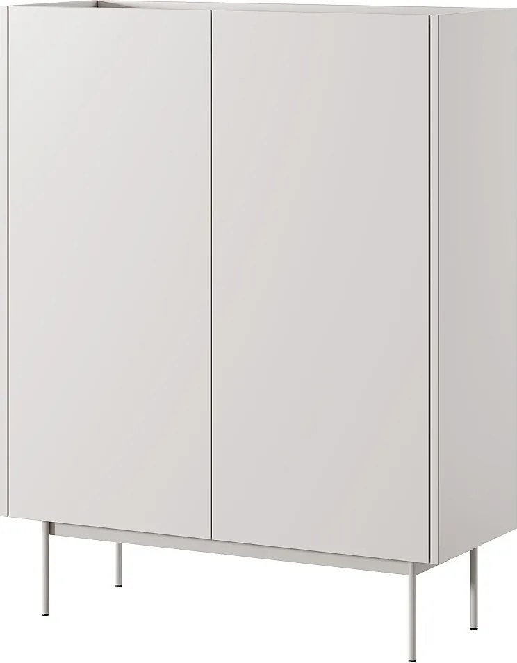 Komoda: Kaszmir, Blat: Dąb Linea, 97 x 122 x 37 cm