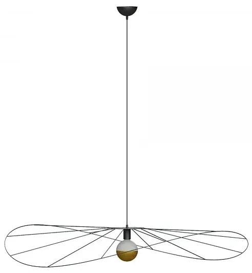 Czarna industrialna lampa wisząca 70 cm - EX599-Adana