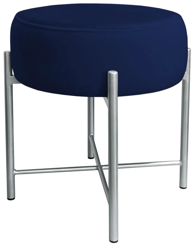 Taboret Pola noga metalowa szara MG16